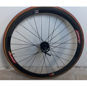 Zipp tubular carbon wheels for road bike
