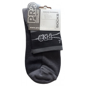 Cycling socks Pro Bike Gear Summer black and grey