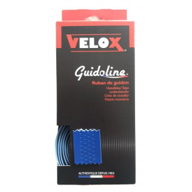 Ruban de guidon vélo Velox bleu soft grip