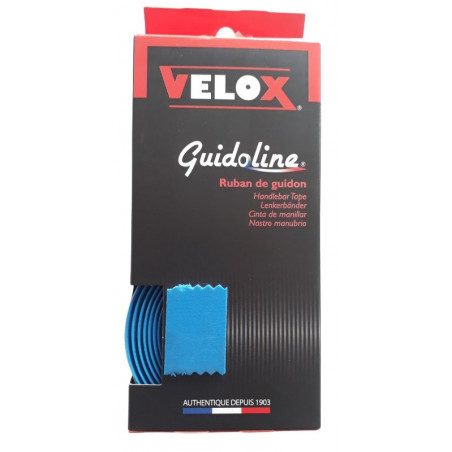 Handlebar tape Velox maxi cork blue for road bike