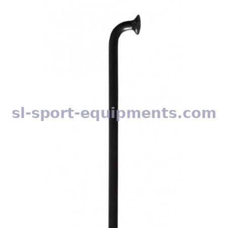 40 Rayons Vélo/moto Acier 14G + écrous - Longueur 300 Mm Pour Roue Avant/arrière, Noir