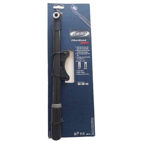 Pompe à main velo carbone BBB fiber road