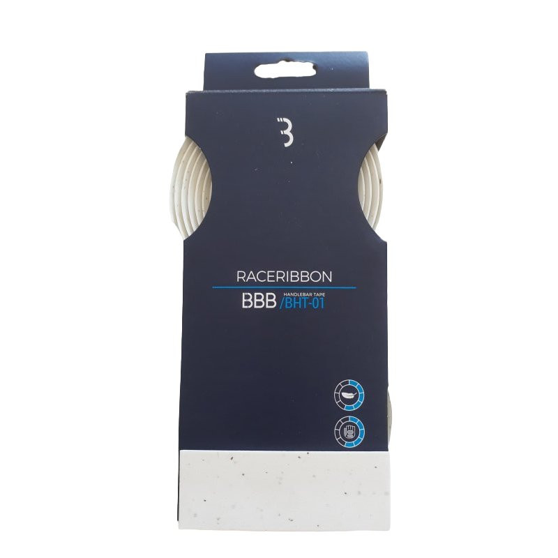 Handlebar tape white BBB Raceribbon for road bike Handlebar tape white BBB Raceribbon for road bike