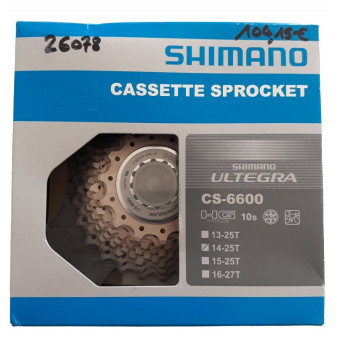 Cassette 10v Shimano Ultegra 14-25 CS-6600