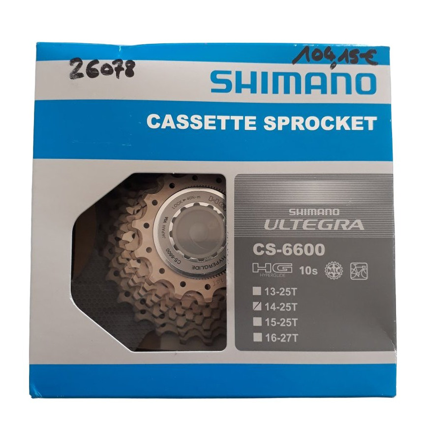 Shimano ultegra cassette 10s 1425, 35