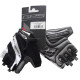 Gants vélo court GES aircomfort taille S noir et blanc