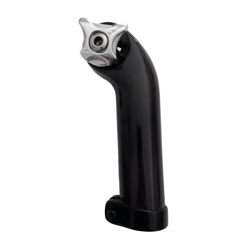 Tige De Selle Vintage 27,2 Mm En Alliage Noir - 320 Mm, Pour VTT/route - Légèrement Usée, Non Coupée