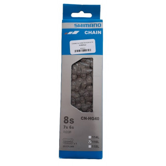 Shimano chain 6,7 and 8s CN-HG40 116 links
