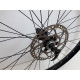 Fat bike rear wheel 26 inches with disc used