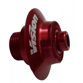Vision T42 and T30 front hub end cap for road bike