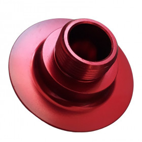Vision T42 and T30 front hub end cap red