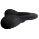 Wide bike saddle San Marco Trekking open-fit Bioaktive gel comfortable