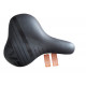 Ultra comfortable bike saddle Monte Grappa Nevea black