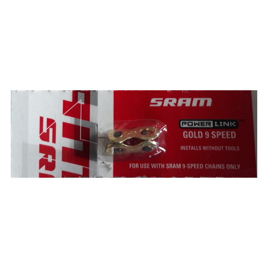 1 chain quick connect Sram Power link gold 9 speed, 30 off