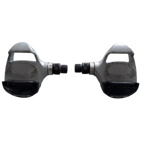 Pédales automatiques Time Mid grise d'occasion pour vélo de route