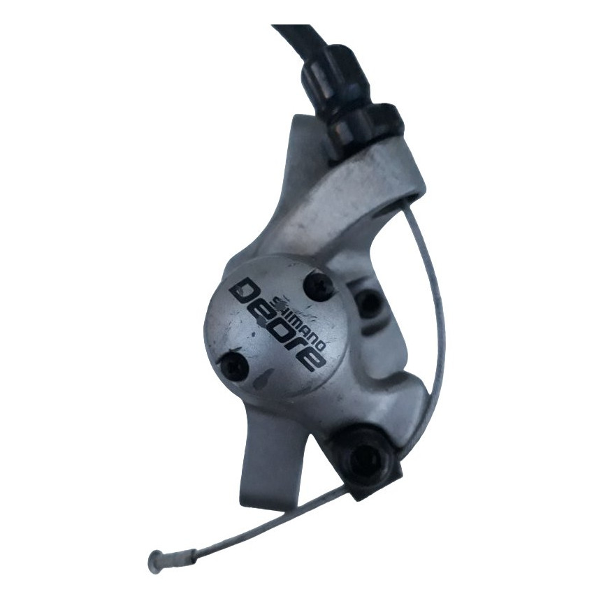 Front mechanical disc brake caliper Shimano Deore BRM515 used