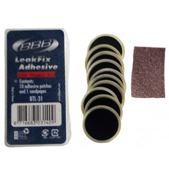 BBB LeakFix adhesive patches tube repair kit