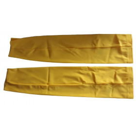 Manchettes velo route taille S jaune
