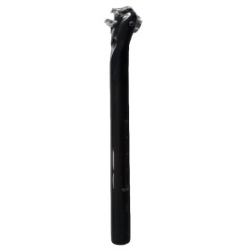 Carbon road bike seatpost 31.6 mm 350 mm black