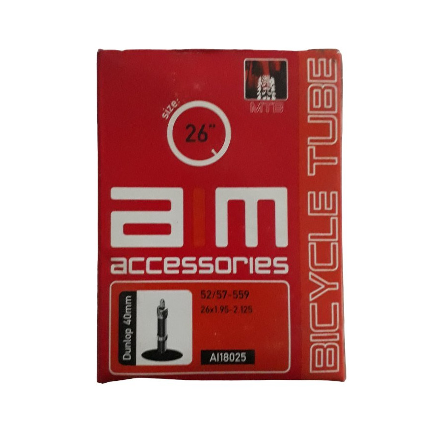 MTB inner tube 26 inches dunlop AIM