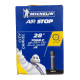 Gravel inner tube Michelin Airstop A3 700 B C 28 inches schrader