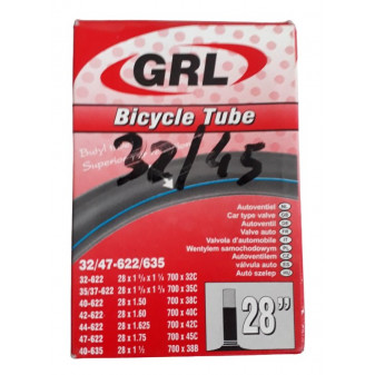 Hybrid bike inner tube GRL 28 inches schrader