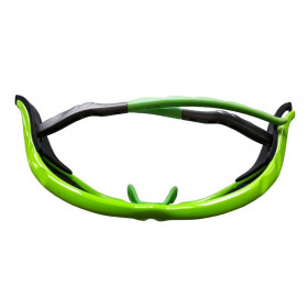 Cuesta Raggio flashy green cycling glasses for bicycle