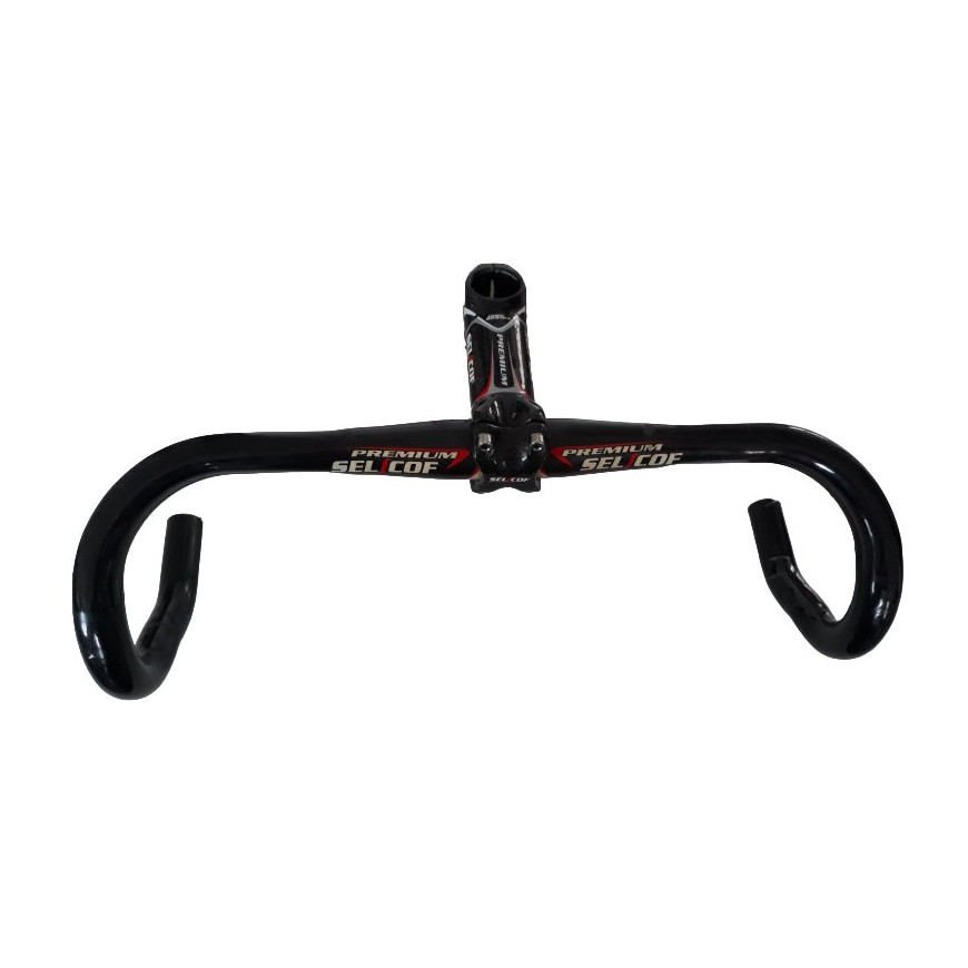 Stem Ergonomic road handlebar Selcof Premium 100 mm