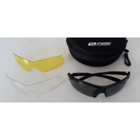 Pure passion cycling glasses with 3 lens