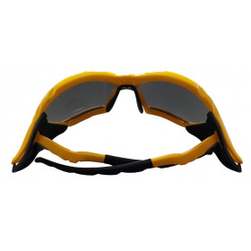 Cuesta Raggio yellow cycling glasses for gravel