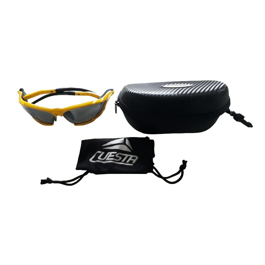 Cuesta Raggio yellow cycling glasses 50 off