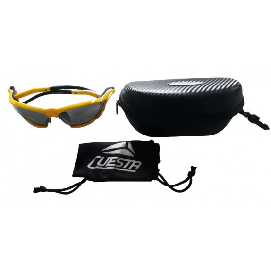 Lunettes cycliste Cuesta Raggio jaune
