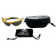 Lunettes cycliste Cuesta Raggio jaune