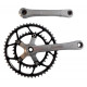 Crankset double chainrings Stronglight Zephyr 172.5 mm
