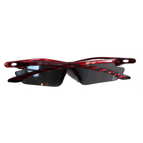 Pure passion cycling glasses with 3 lens red