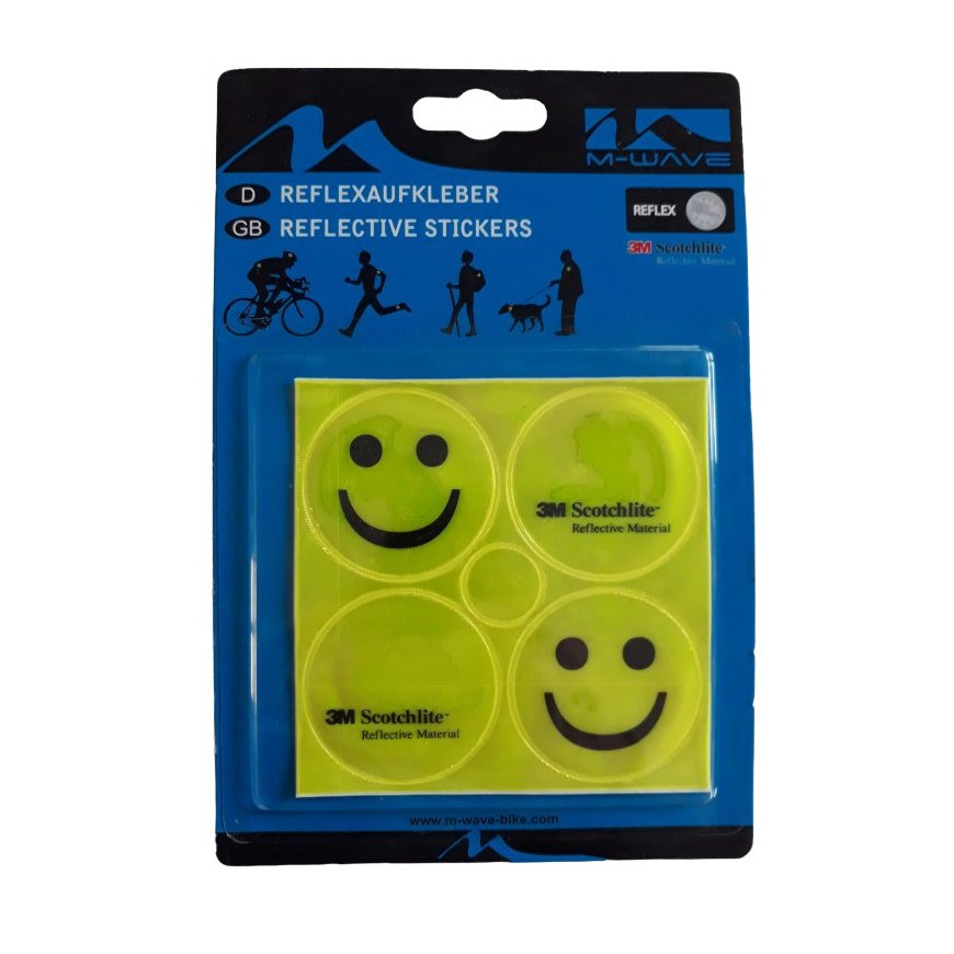 Bike reflective stickers