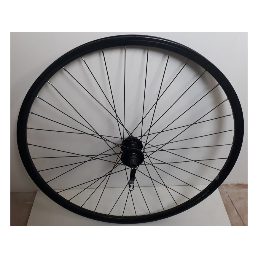 Gravel, hybrid or city bike, fixie Dynamic front wheel