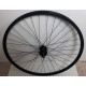 Gravel, hybrid or city bike, fixie Dynamic front wheel black