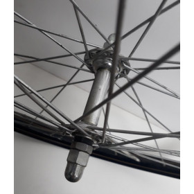 Dutch bike front wheel 28x1 1/2 steel