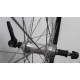 Hybrid or city bike rear wheel Velox ER10 black hub Miche