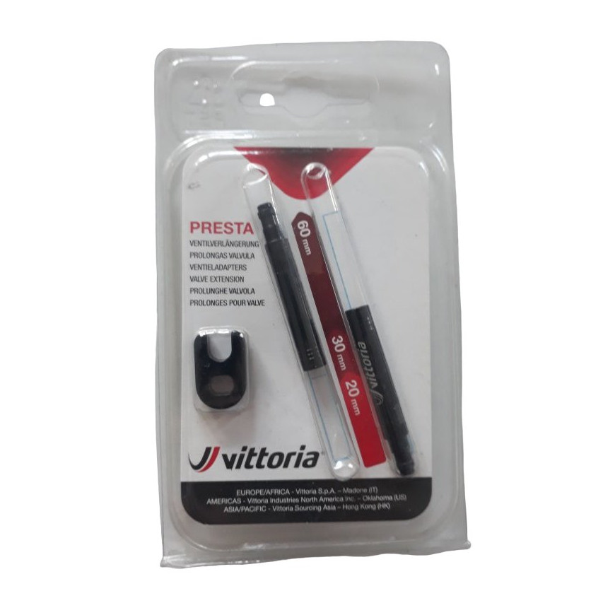Presta valve extensions Vittoria 30 mm Presta valve extensions Vittoria 30 mm
