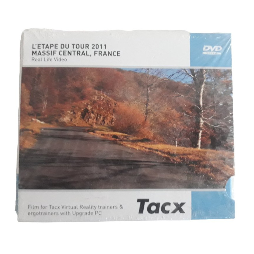 DVD Tacx home trainer l'etape du tour massif central T1956