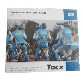 DVD velo Tacx home trainer entrainement ASTANA Espagne T1957