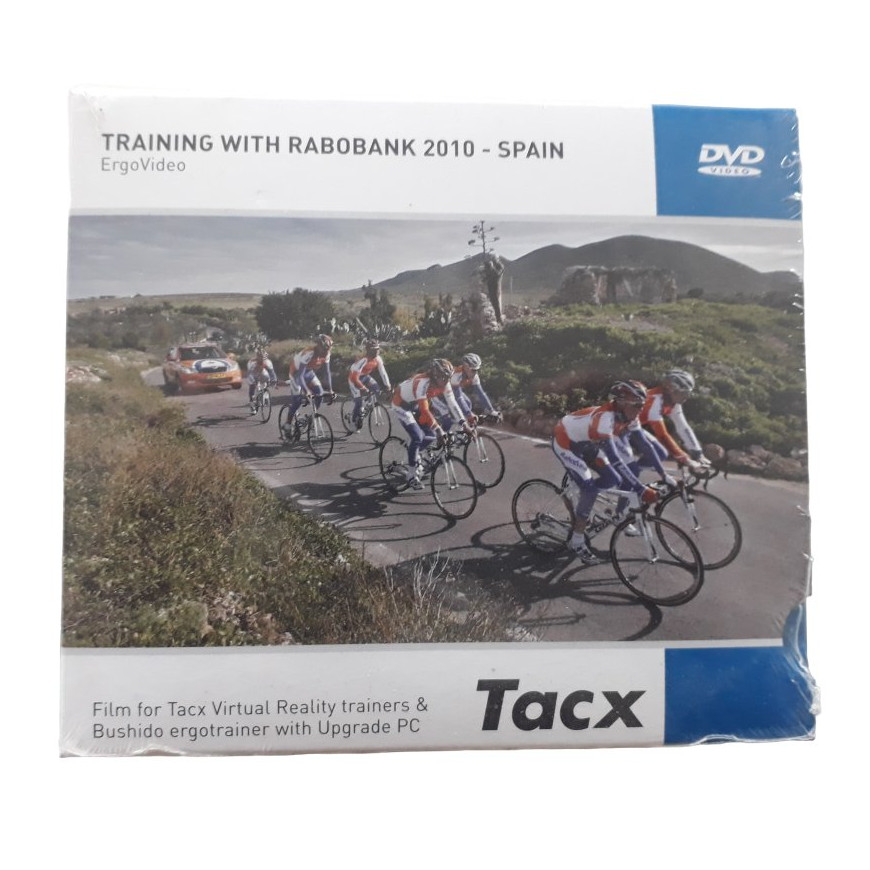 DVD velo Tacx home trainer entrainement RABOBANK Espagne T1957