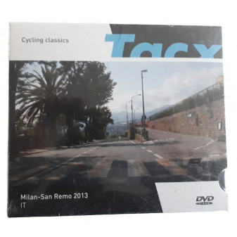 DVD velo Tacx home trainer Milan San Remo Italie T1956