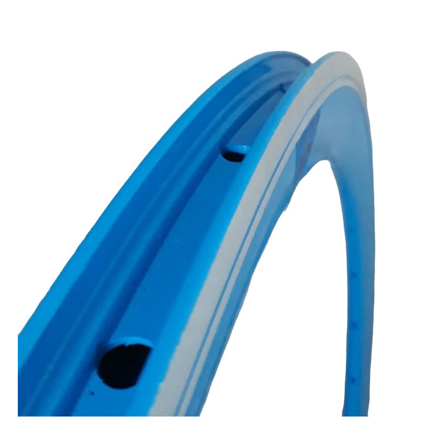 Fixie rim blue 36 holes for tire 700 40 mm