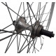 Bicycle rear wheel 650 Rigida Nova for screwed freewheel