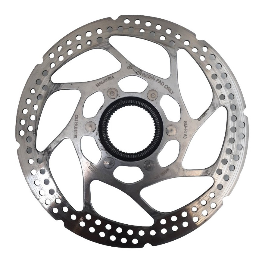 Disque VTT 160 mm Shimano SM-RT53 center lock d'occasion