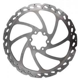 Disc brake 180 mm 6 holes used