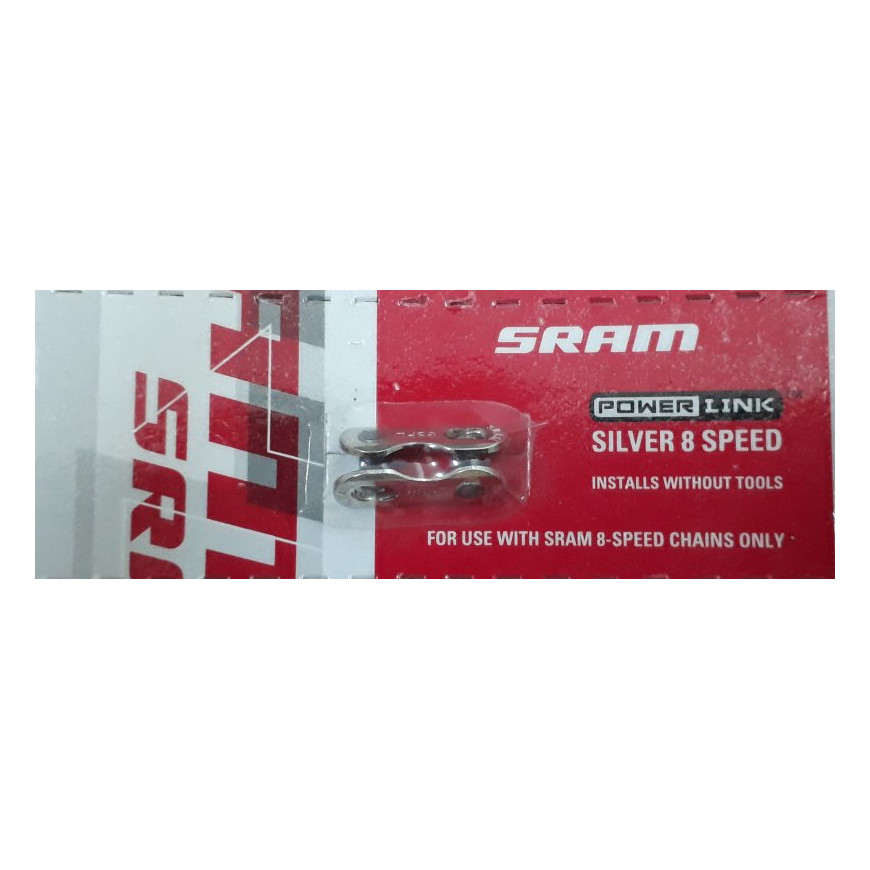 Maillon rapide chaine velo Sram Powerlink 8v